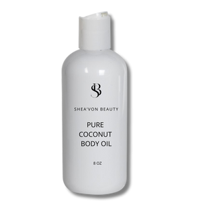 100% Pure Organic Coconut Body Oil